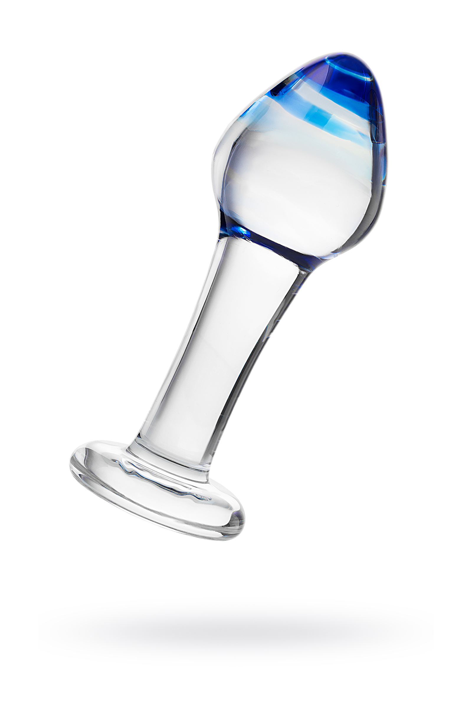 Анальная втулка Sexus Glass, стекло, прозрачная 11,5 см, Ø 4 см