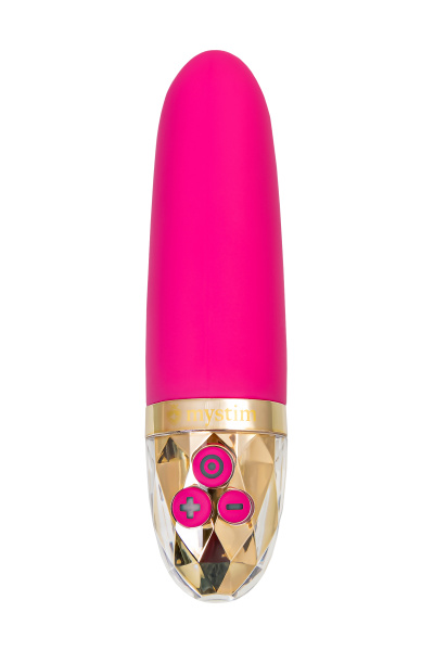 Вибратор Mystim Sleak Freak силикон, розовый, 14,5 см