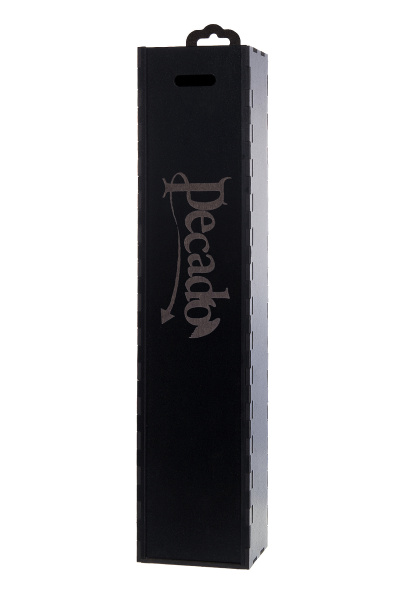 Бандажный набор 3 точки фиксации Pecado BDSM (маленькая распорка, наручники), натуральная кожа, черн