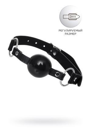 Кляп Anonymo.TPR, черный, 64 см