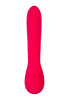 Вибратор c клиторальным стимулятором JOS Doobl, силикон, розовый, 20 см