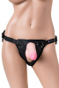 Страпон на креплении  LOVETOY с поясом  HARNESS, реалистичный, NEOSKIN, телесный, 17 см