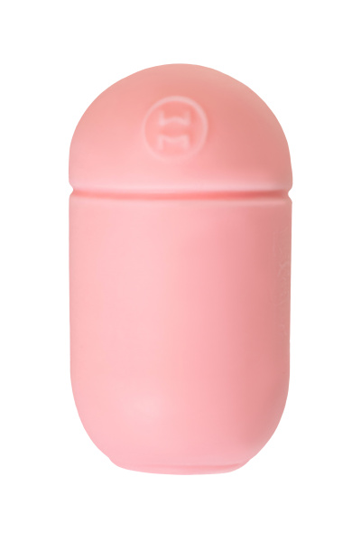 Яйцо-мастурбатор Capsule 01 RING, TPE, розовый, 8 см (в зиплоке)