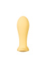 Анальный вибратор Satisfyer Intensity Plug, силикон, желтый, 9 см