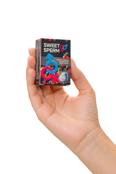 Таблетки шипучие для мужчин Sweet Sperm, 4 шт