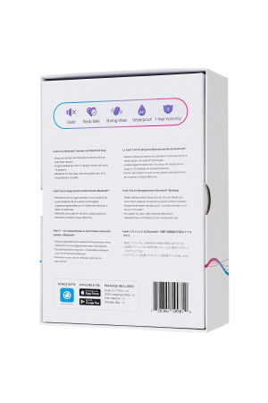 Анальная втулка Lovense Hush 2 (M), силикон, черная, 12,1 см